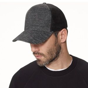 James Perse Yosemite Black and Gray Trucker Hat